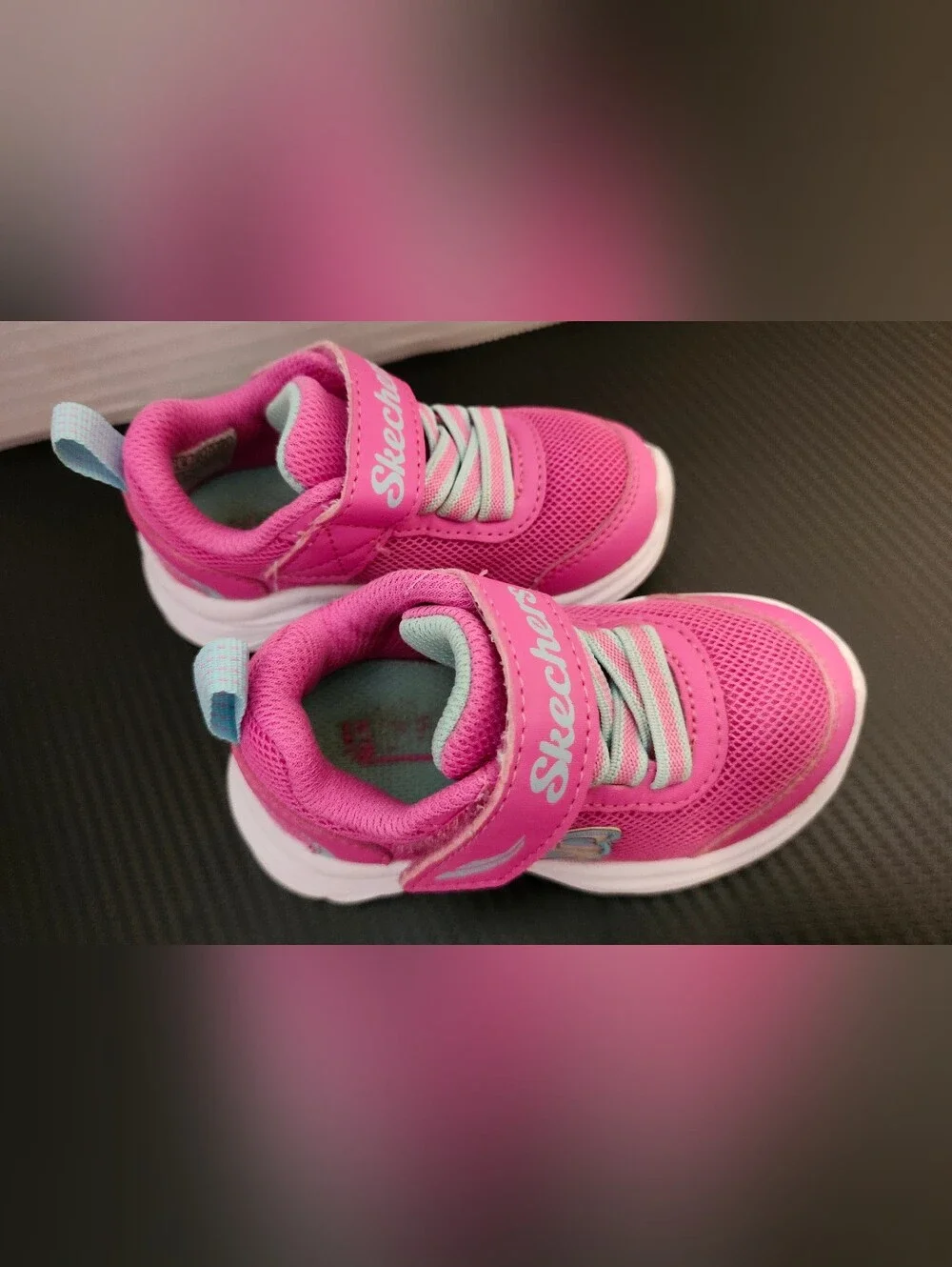 Skechers Pink Dreamy Dancers Slip-on Sneakers Kids Toddler SIZE 5